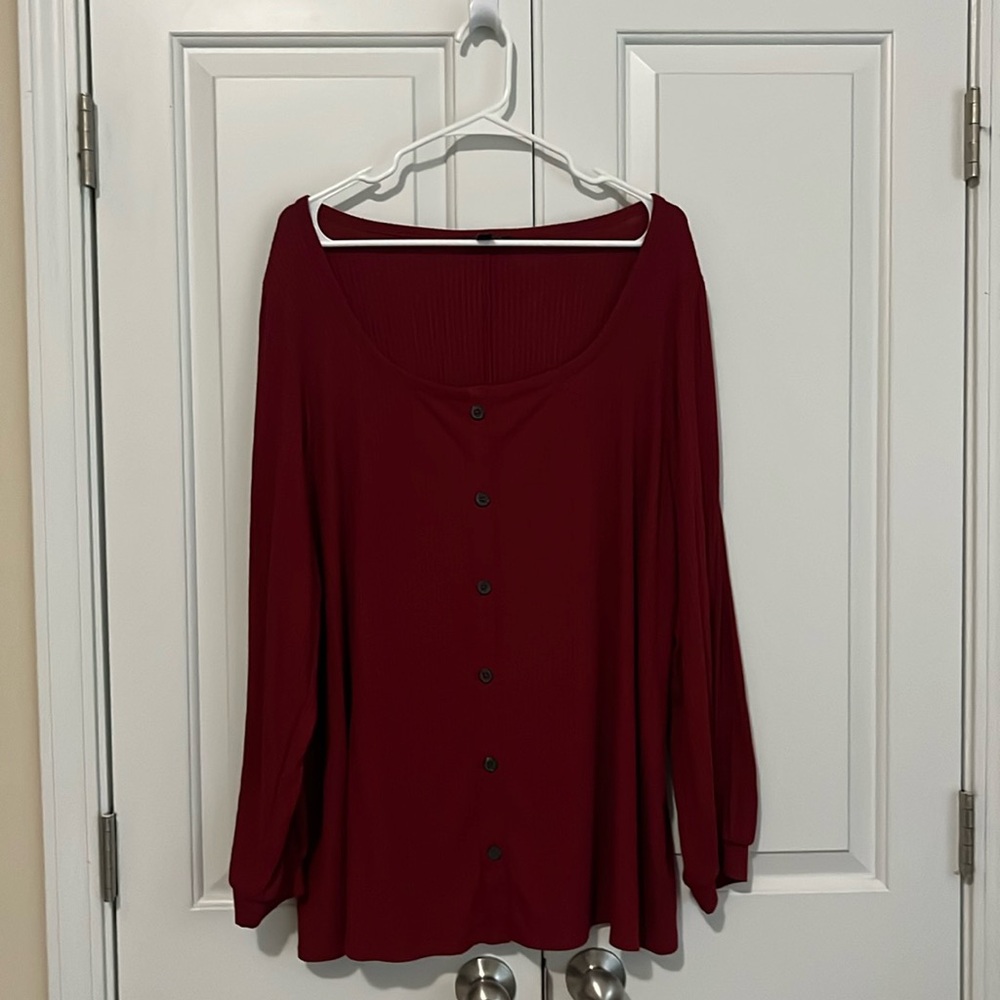 Red lane Bryant lightweight sweater